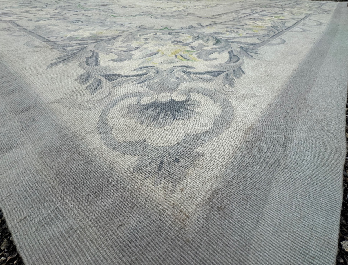 Aubusson-style Knotted Rug, 350x260 Cm-photo-7