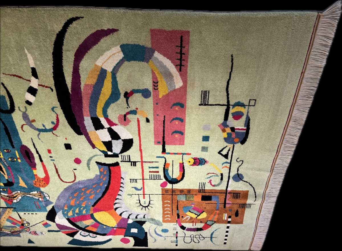 Abstract Art Rug After Kandinsky 220x170 Cm -photo-1