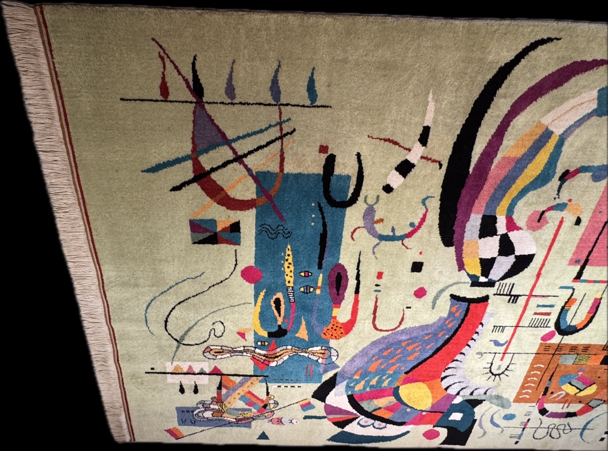 Abstract Art Rug After Kandinsky 220x170 Cm -photo-2