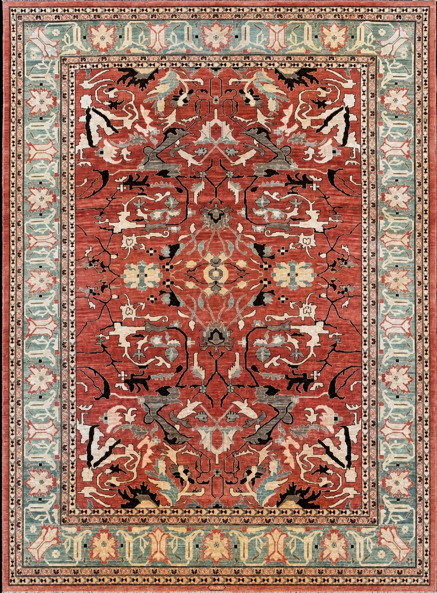 Tapis d'orient Ziegler 450x360 cm-photo-2