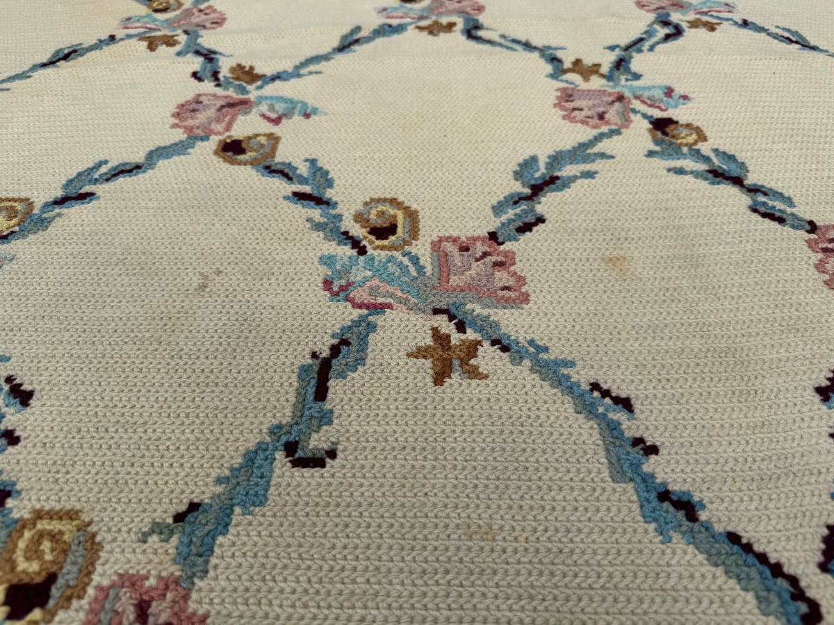 Tapis aux petits points dans le goût d' Aubusson 500x280 cm-photo-7