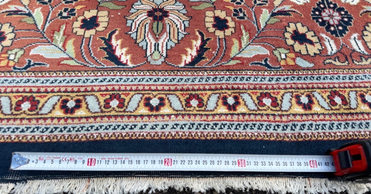 Carpet Tabriz Indo-persian 368x275 Cm-photo-5