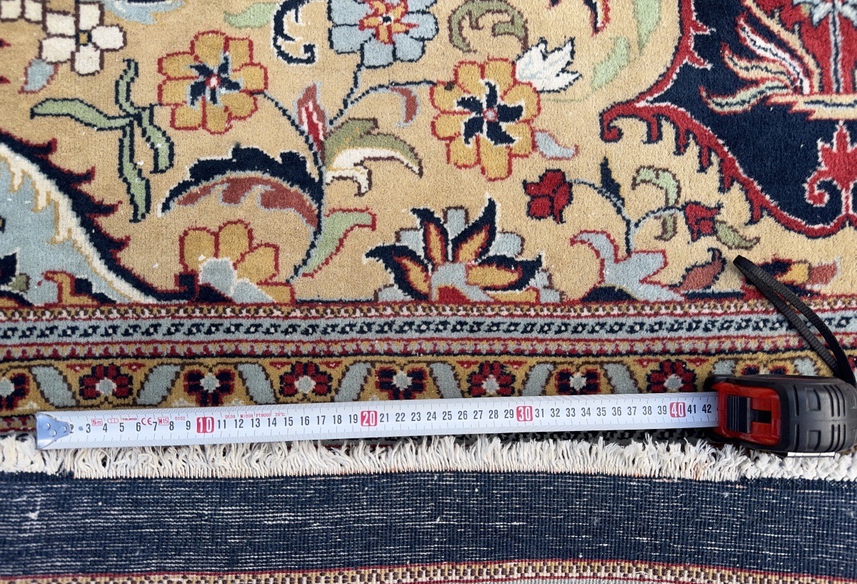 Carpet Tabriz Indo-persian 368x275 Cm-photo-6