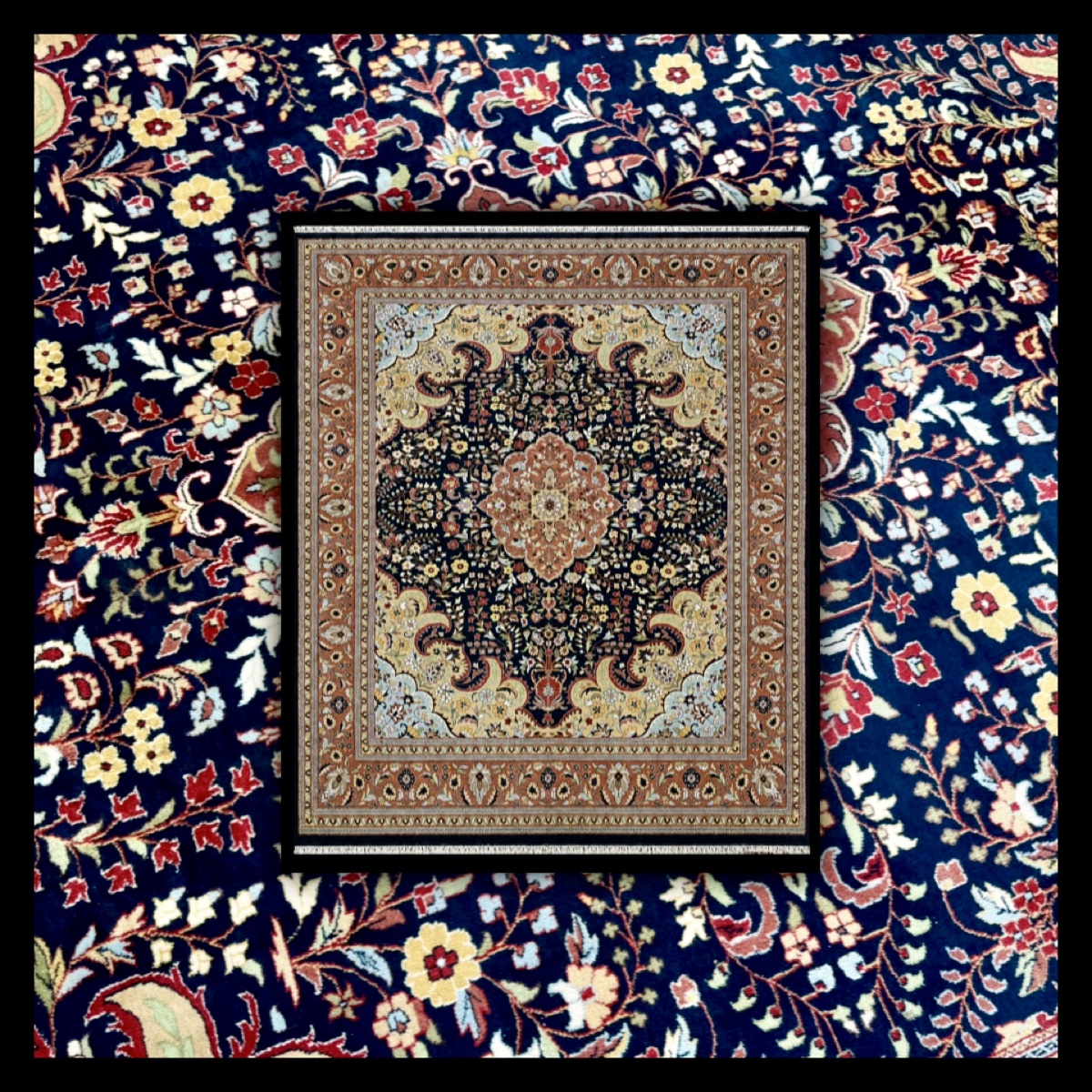 Carpet Tabriz Indo-persian 368x275 Cm