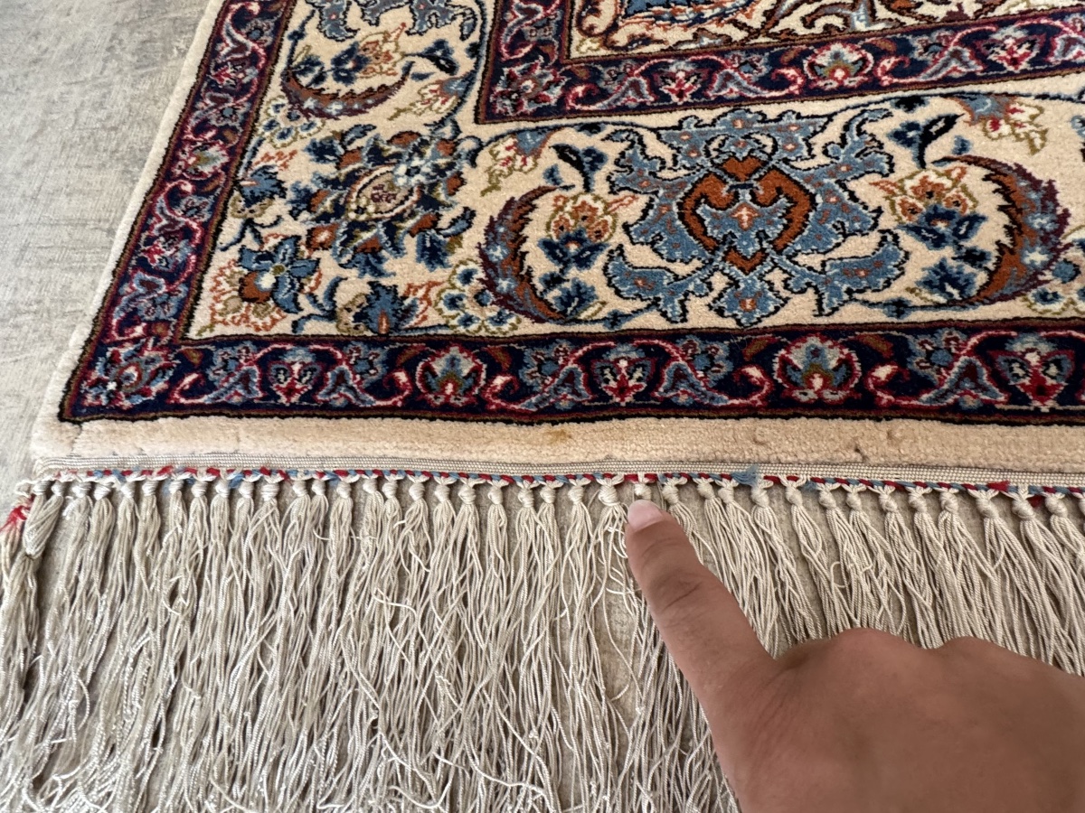Tapis persan Ispahan 177x110 cm-photo-3