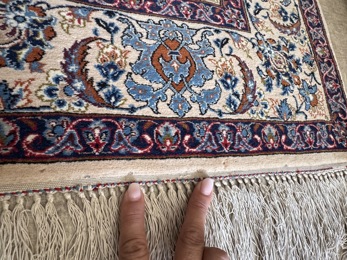 Tapis persan Ispahan 177x110 cm-photo-4