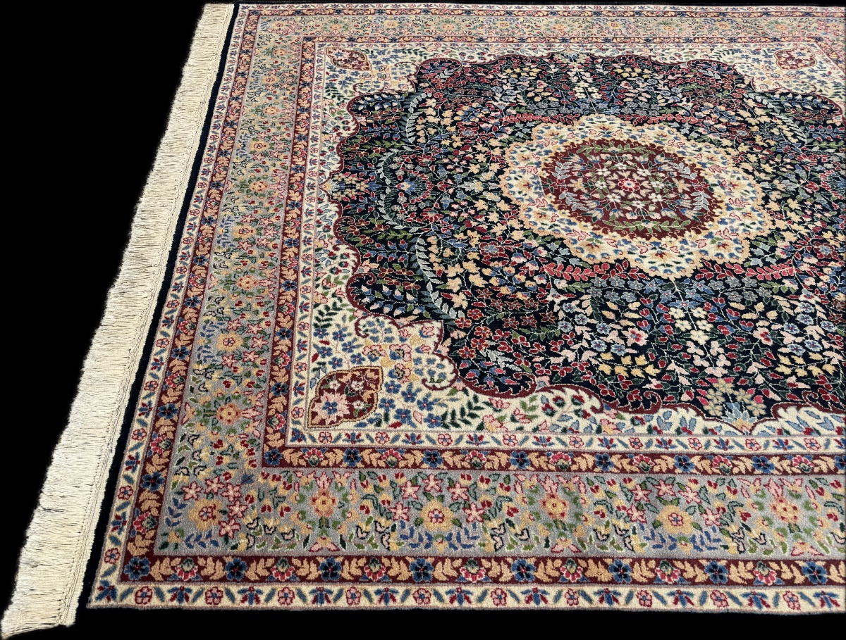 Indo-kirman Rug  215x215 Cm-photo-3