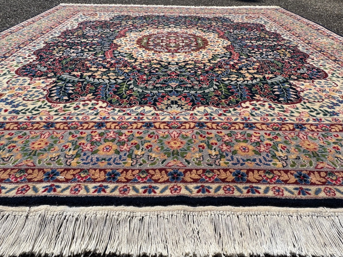 Indo-kirman Rug  215x215 Cm-photo-2