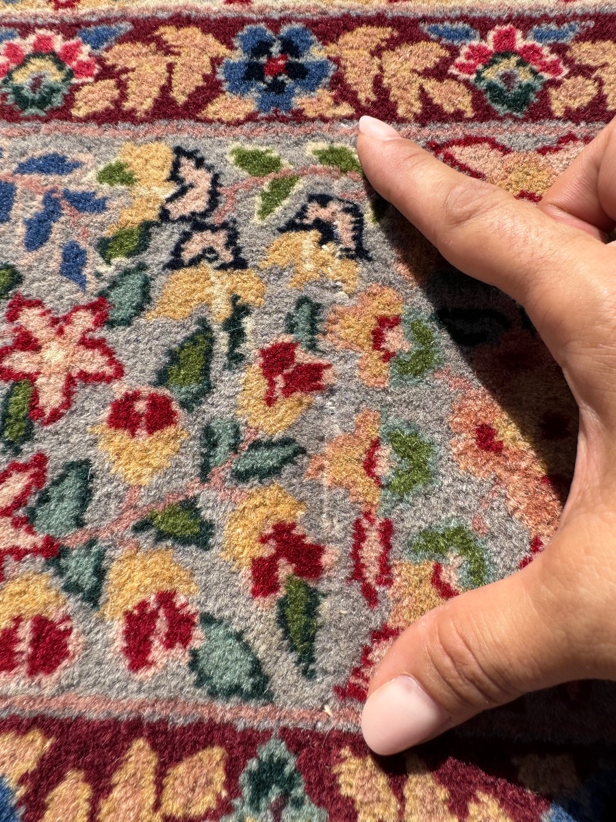 Indo-kirman Rug  215x215 Cm-photo-3