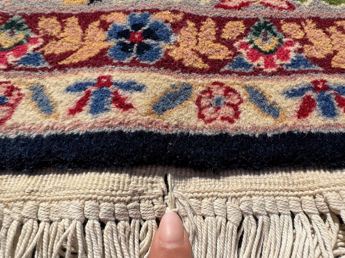 Indo-kirman Rug  215x215 Cm-photo-5
