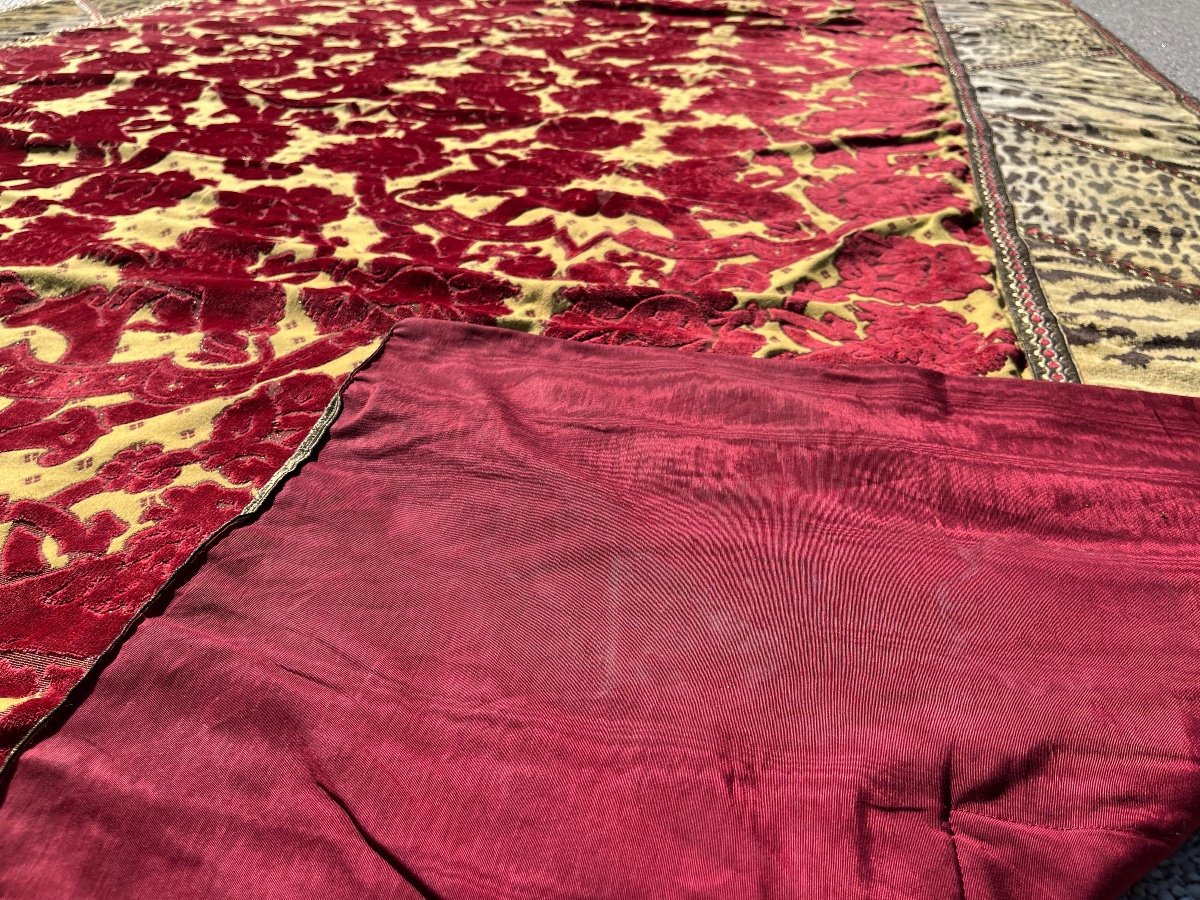 Velours De Gênes / Tissu / Tenture / Tapis / Travail Moderne-photo-4