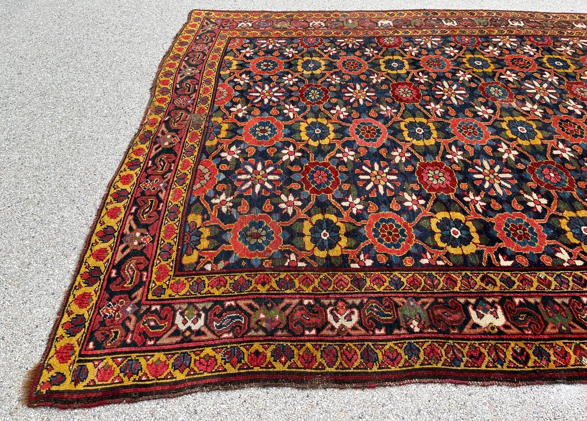 Elegant Véramine Carpet.  Mina-khani Design  Iran Circa 1880-photo-1