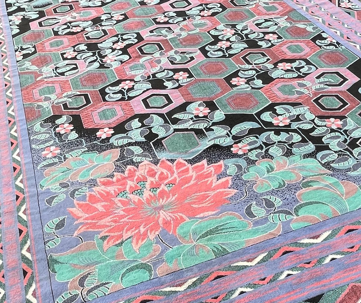 Timeless Art Deco  Rug Inspired By Famous Artist William Morris-photo-3