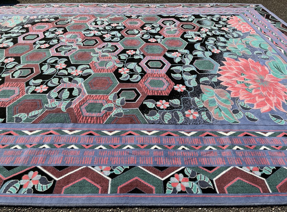 Timeless Art Deco  Rug Inspired By Famous Artist William Morris-photo-2