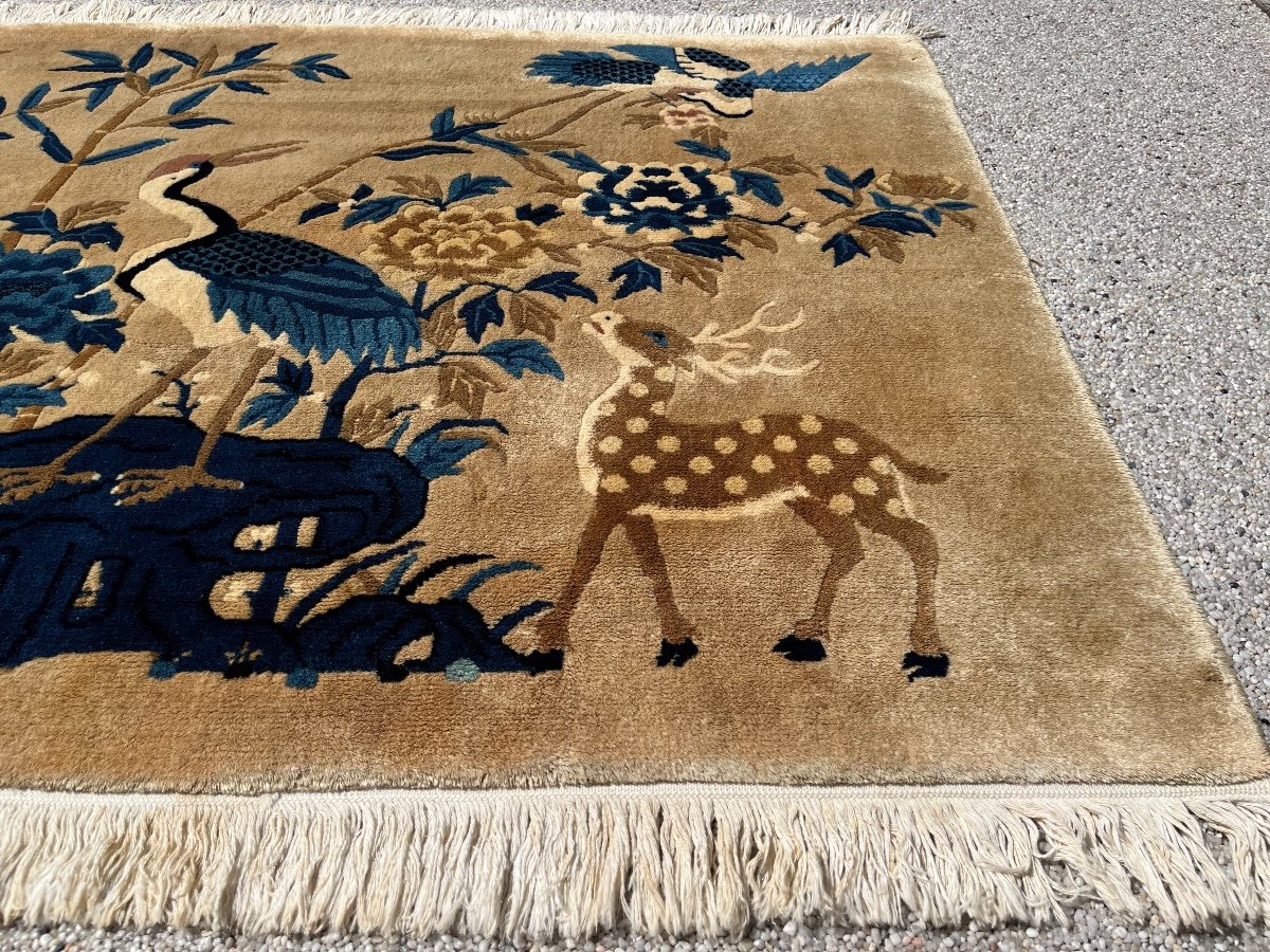 Chinese Carpet, Beijing Early 20th Century, China.-photo-5
