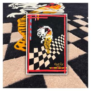 Tapis Art Déco Tapisserie Dame Licorne 