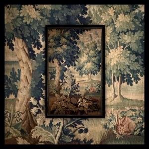 Fragment de tapisserie d'Aubusson - Verdure - 167x110 cm 