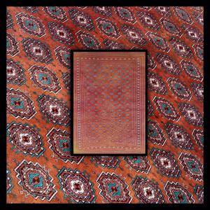 Turkmen/afghan Bokhara Rug 350x270 Cm