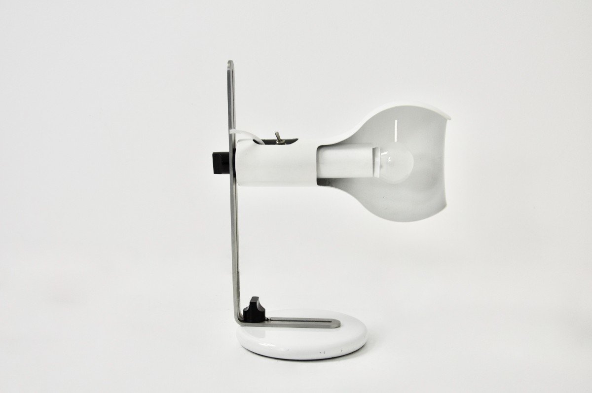 Flash Desk Lamp By Joe Colombo For Oluce, 1960s-photo-2