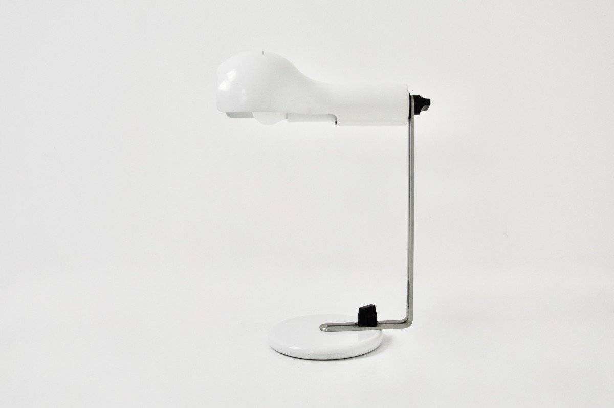 Flash Desk Lamp By Joe Colombo For Oluce, 1960s-photo-3