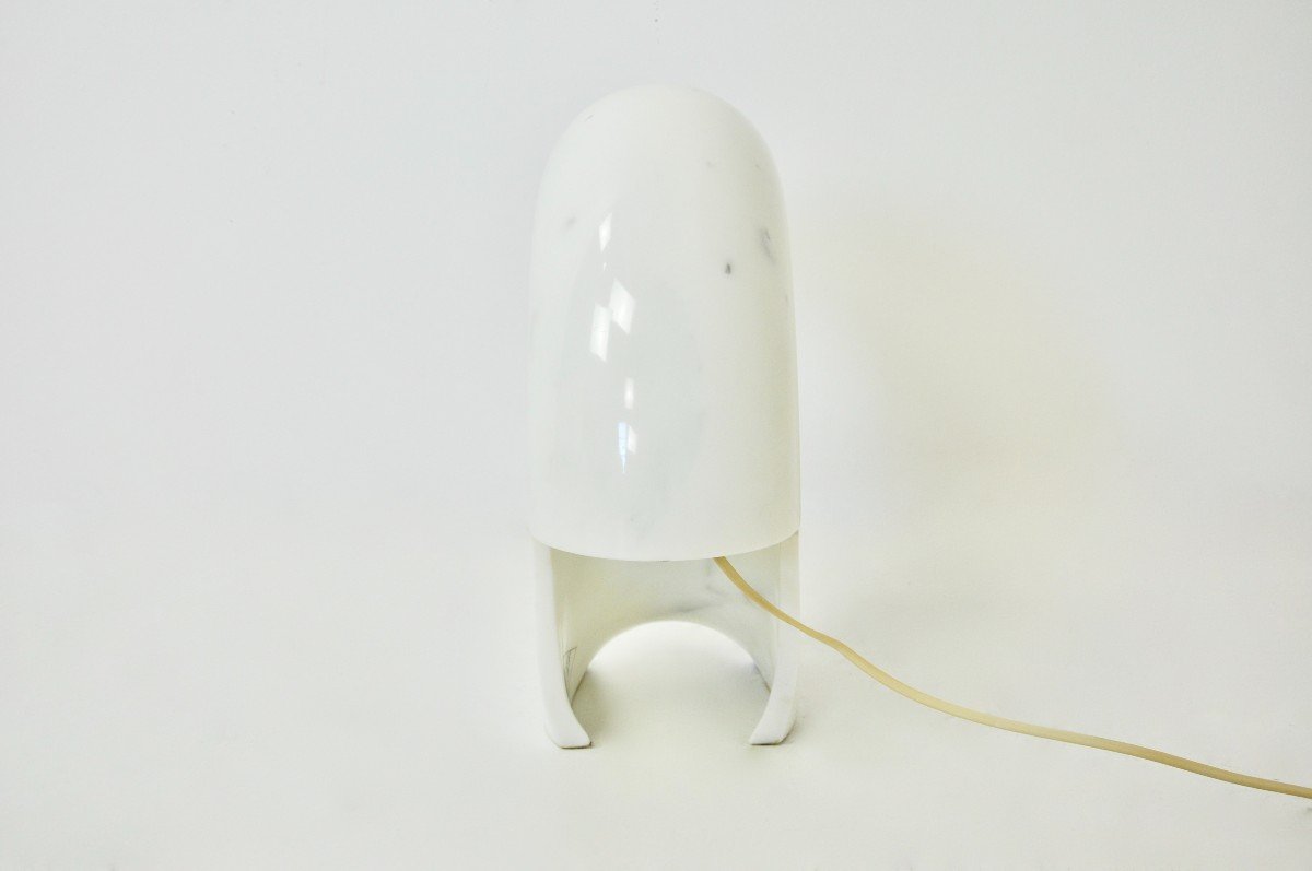 Marble Biagio Table Lamp By Tobia Scarpa For Flos, 1968-photo-3