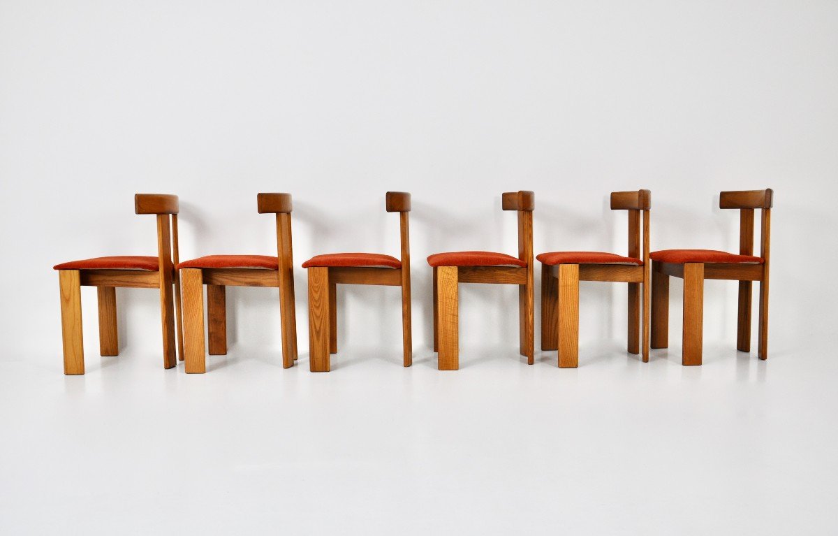 Dining Chairs By Luigi Vaghi For Forming, Set Of 6, 1960s-photo-2