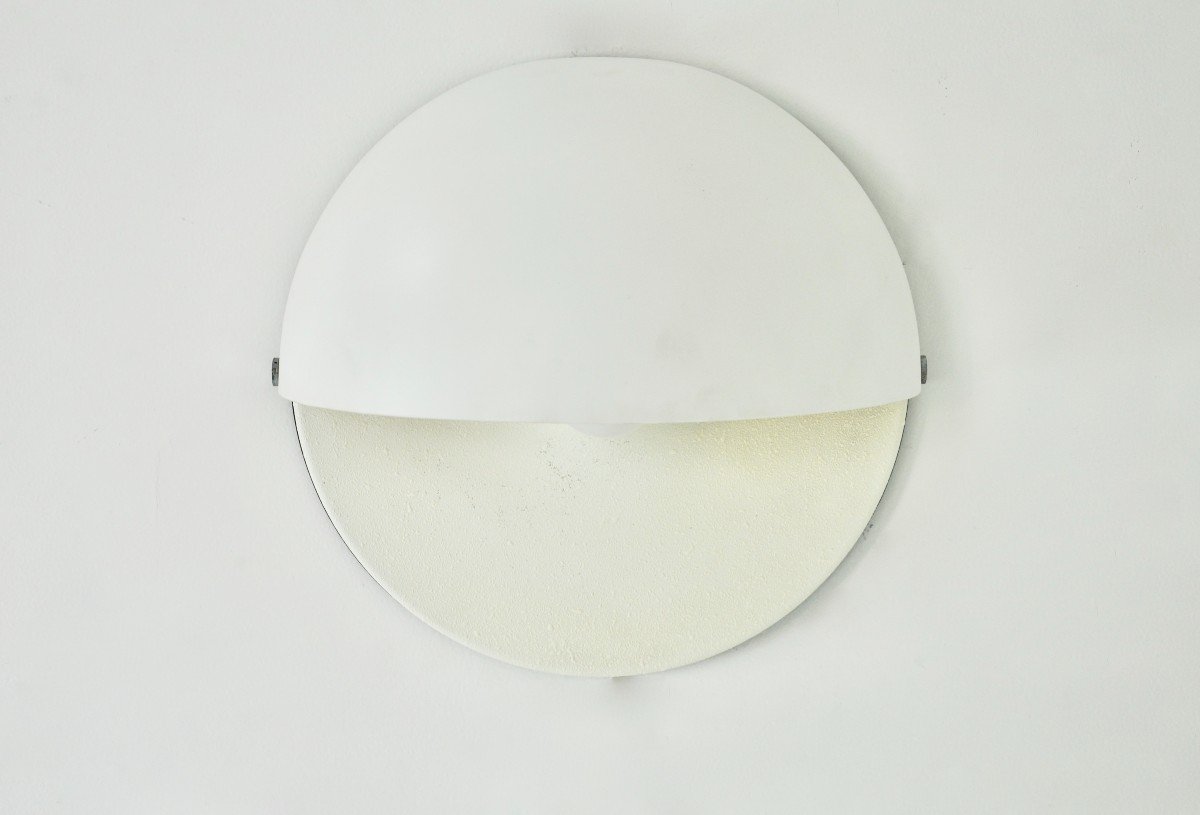 Large Mezzanotte Wall Lamp By Harvey Guzzini, 1970s-photo-4