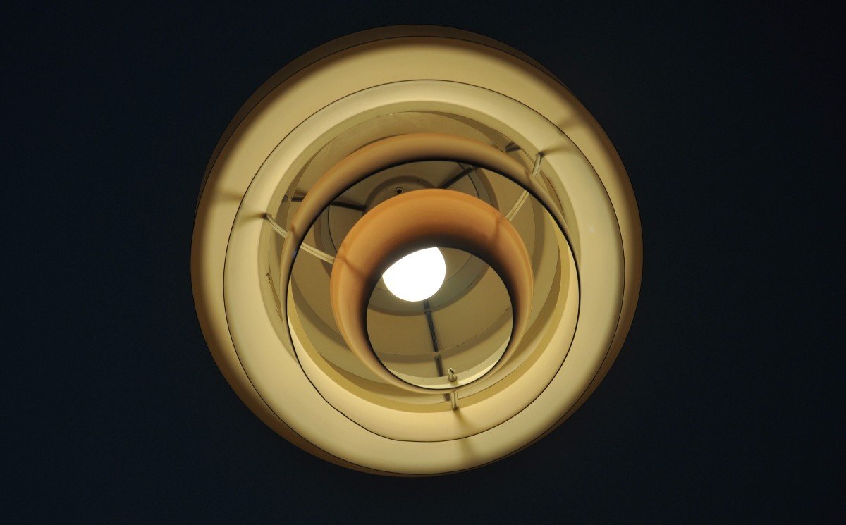 Lampe Suspendue "1231" Par Stilnovo, 1960s-photo-7