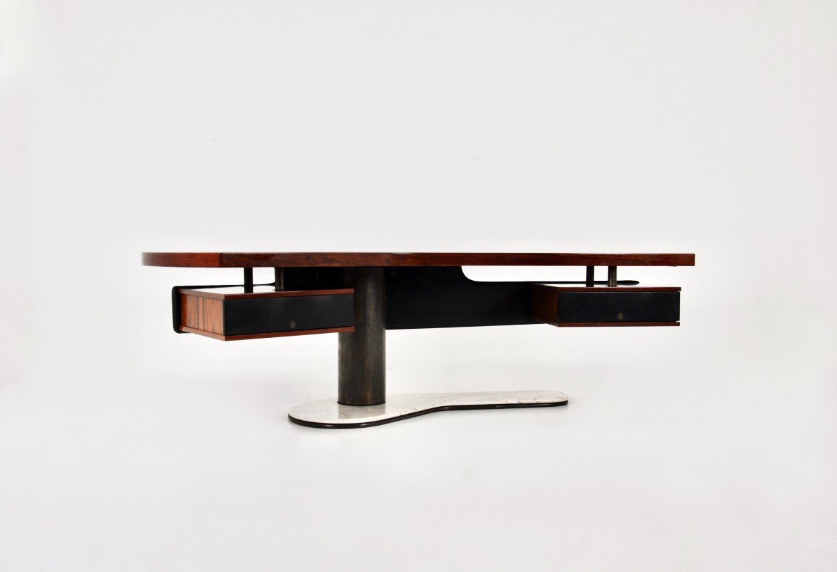 Boomerang Desk By Renzo Schirolli, 1960s