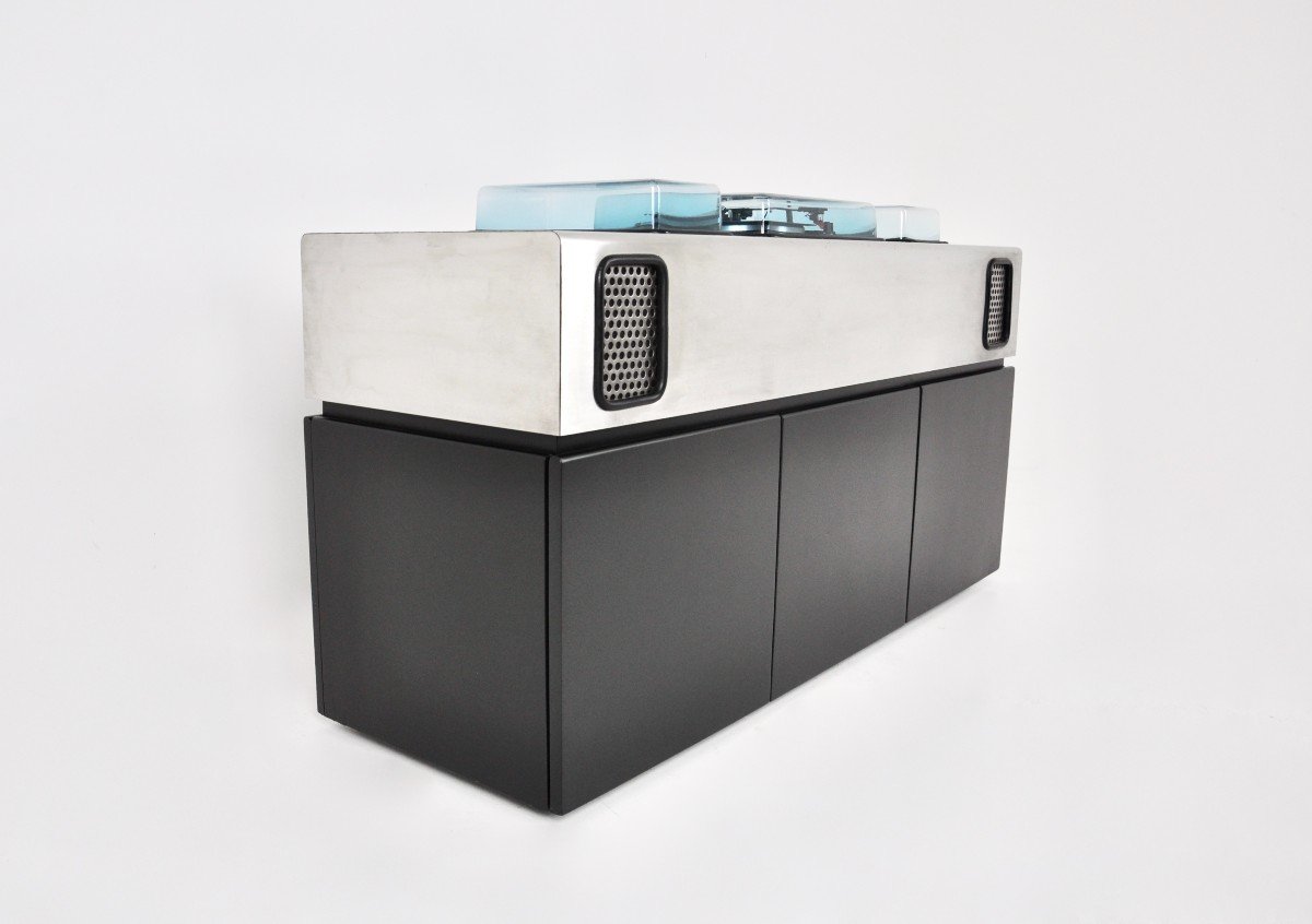 Stereo Radio Bar "batman" By Adalberto Dal Lago & Adam Tihany For G. Rossi, 1970s-photo-2