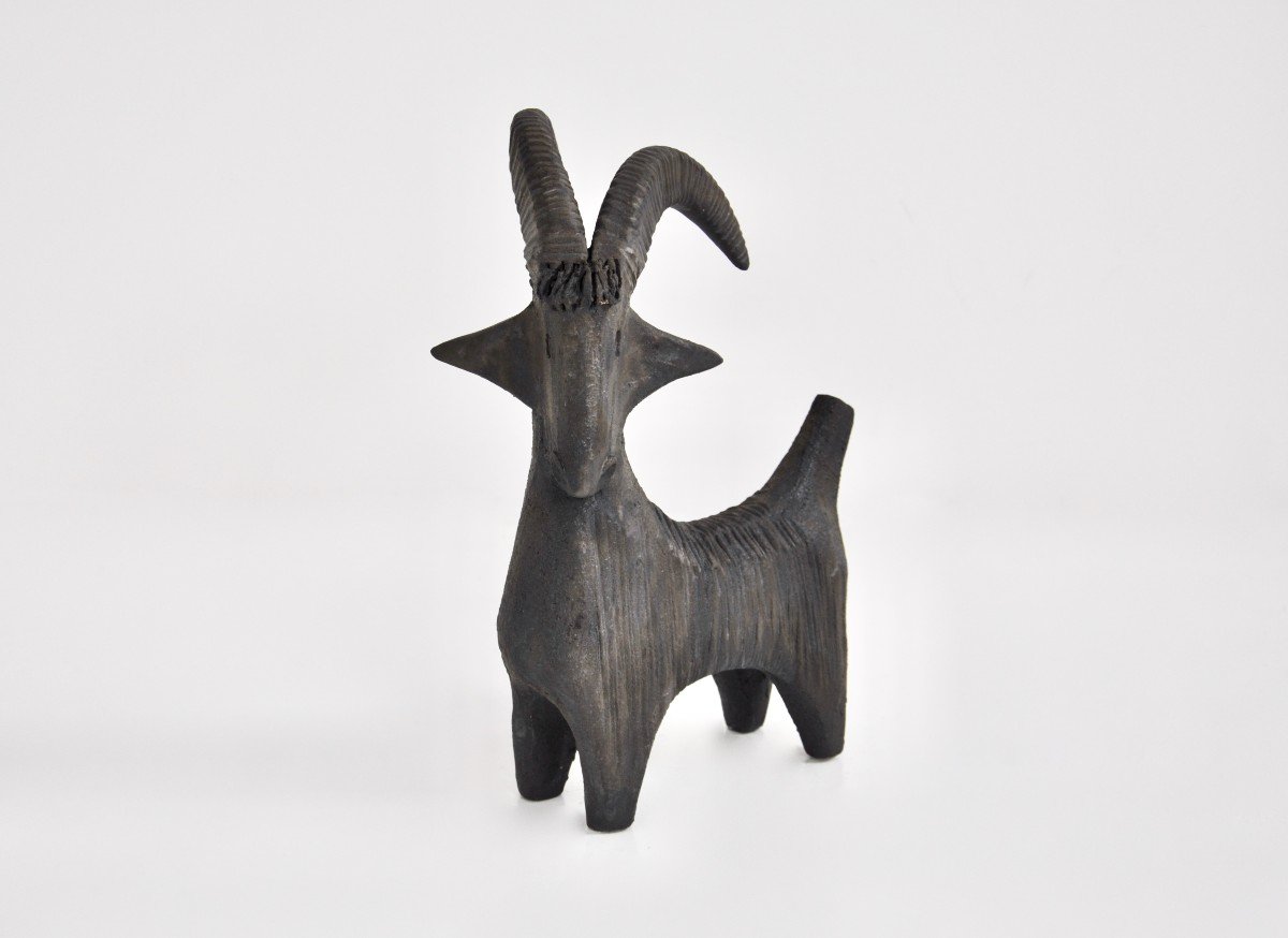 Ceramic Goat By Dominique Pouchain