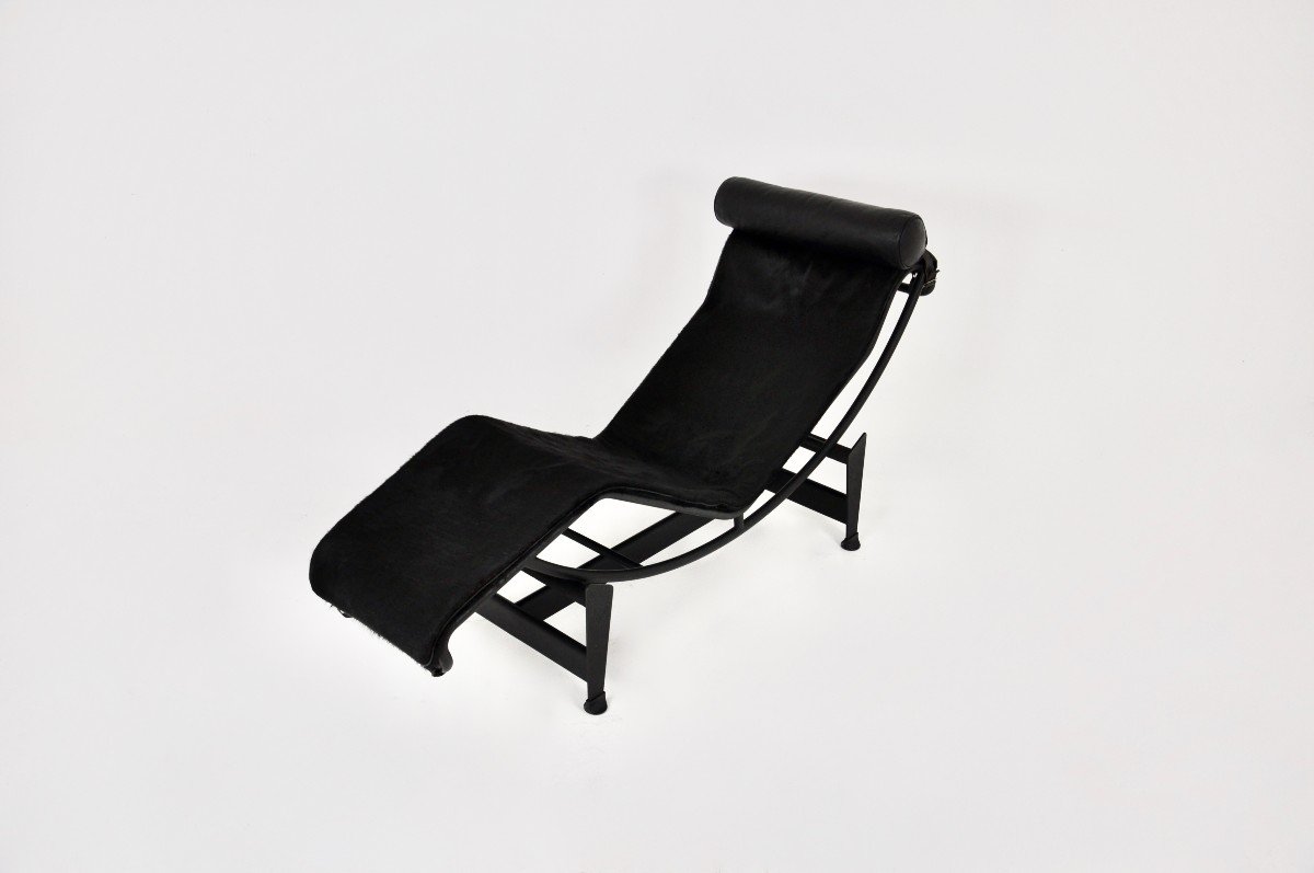 Chaise Longue Lc4 Par Le Corbusier Pour Cassina, 1984-photo-3