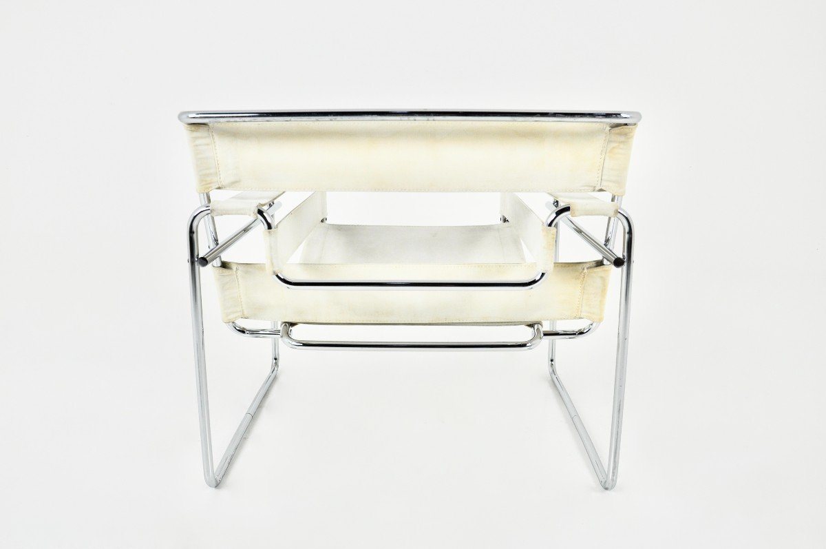 "wassily" Armchair By Marcel Breuer For Gavina, 1970s-photo-6