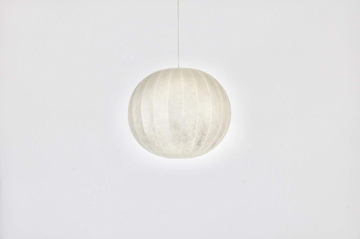Lampe Suspendue Cocoon Par Achille & Pier Giacomo Castiglioni Pour Flos, 1960s-photo-3