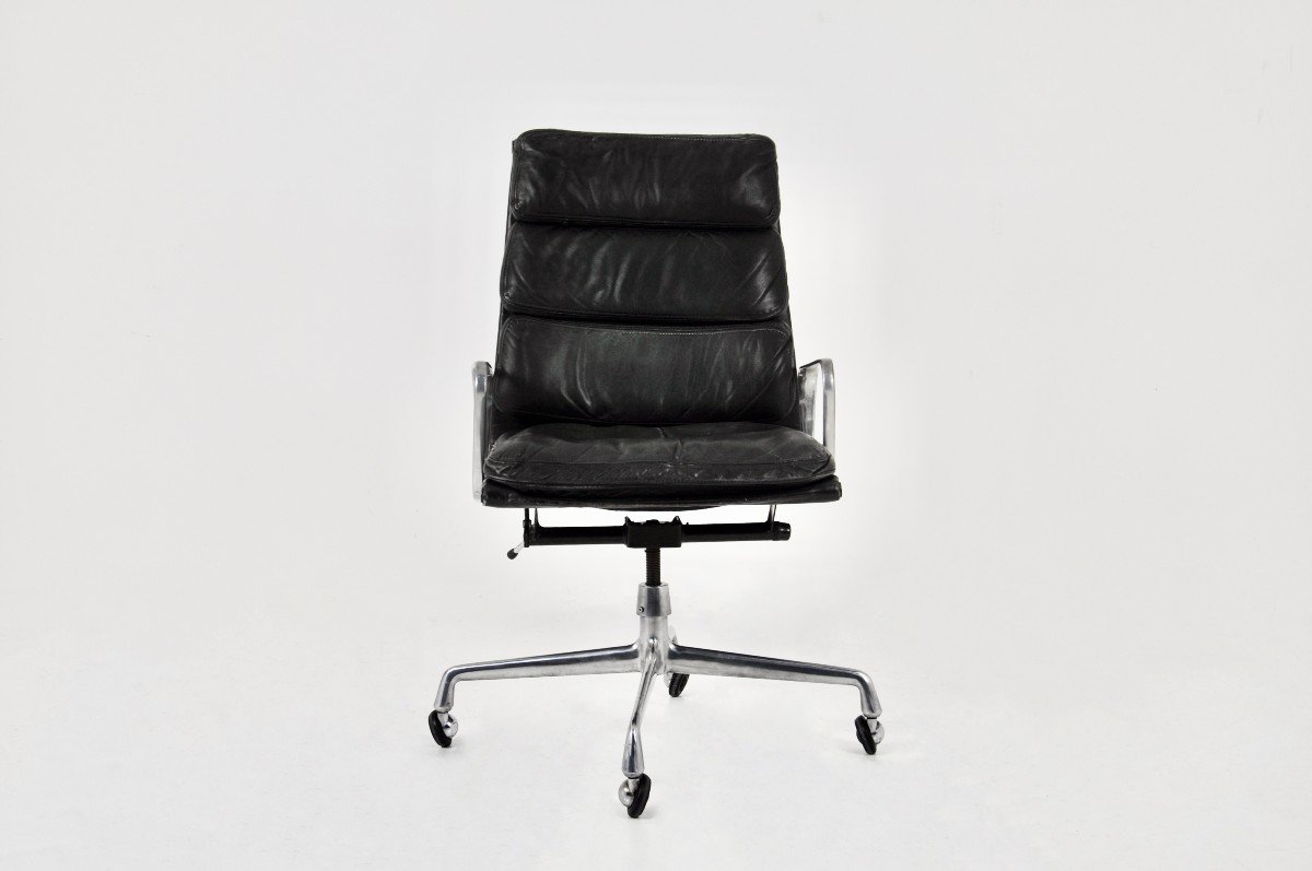 Ea216 Office Armchair By Charles & Ray Eames For Herman Miller, 1970s-photo-2