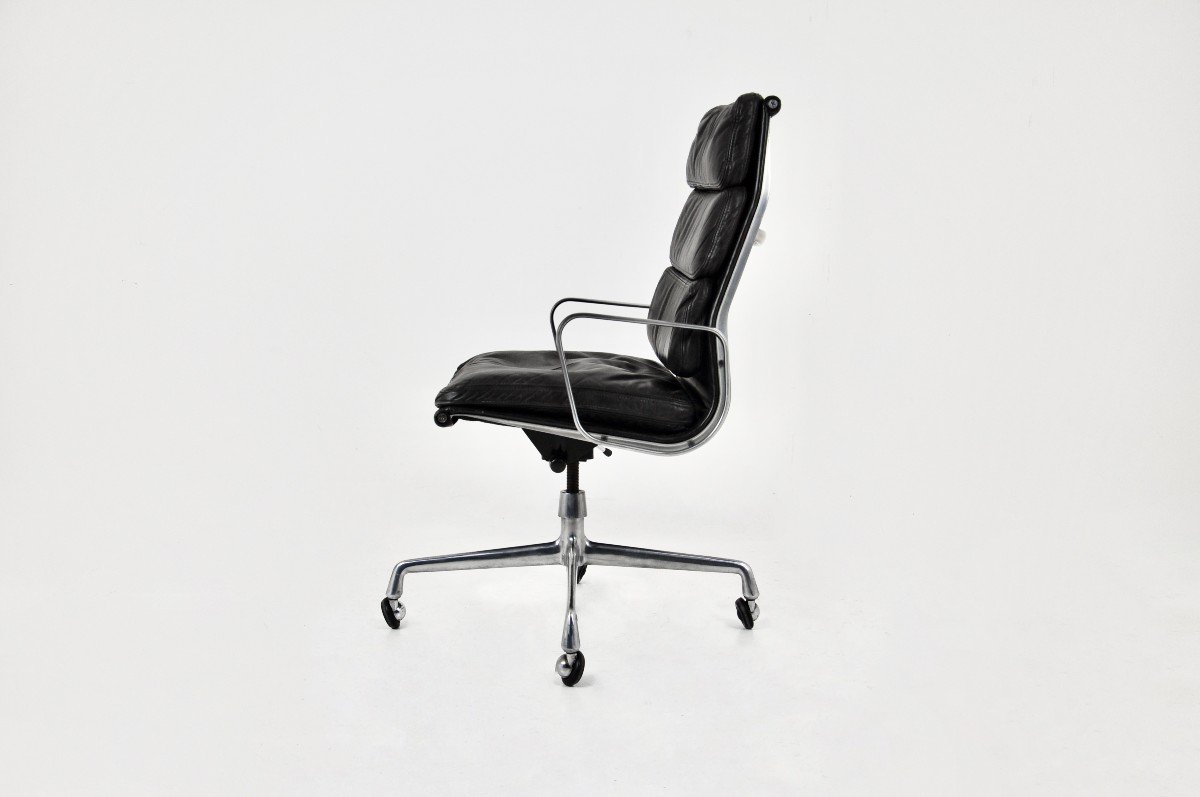 Ea216 Office Armchair By Charles & Ray Eames For Herman Miller, 1970s-photo-3
