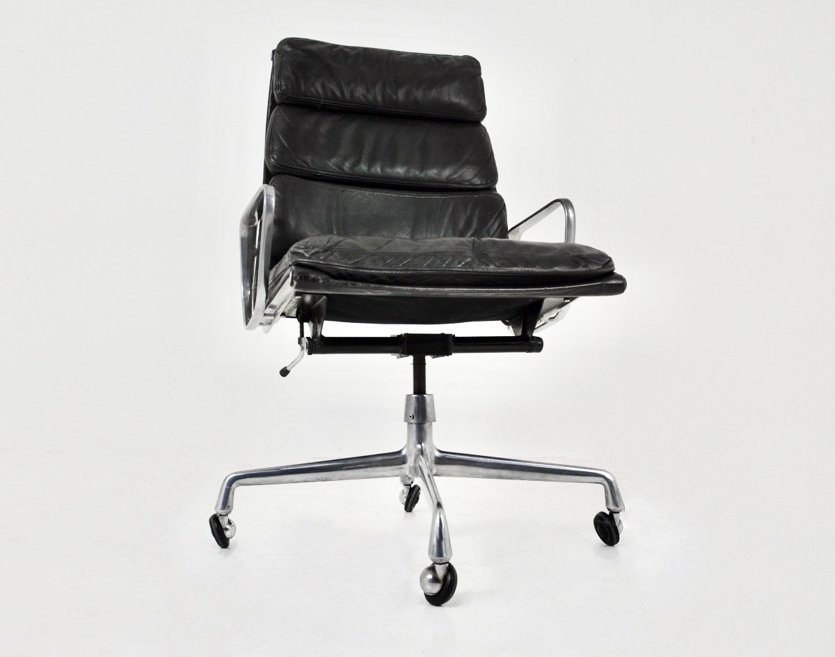 Ea216 fauteuil de bureau Par Charles & Ray Eames Pour Herman Miller, 1970s-photo-4
