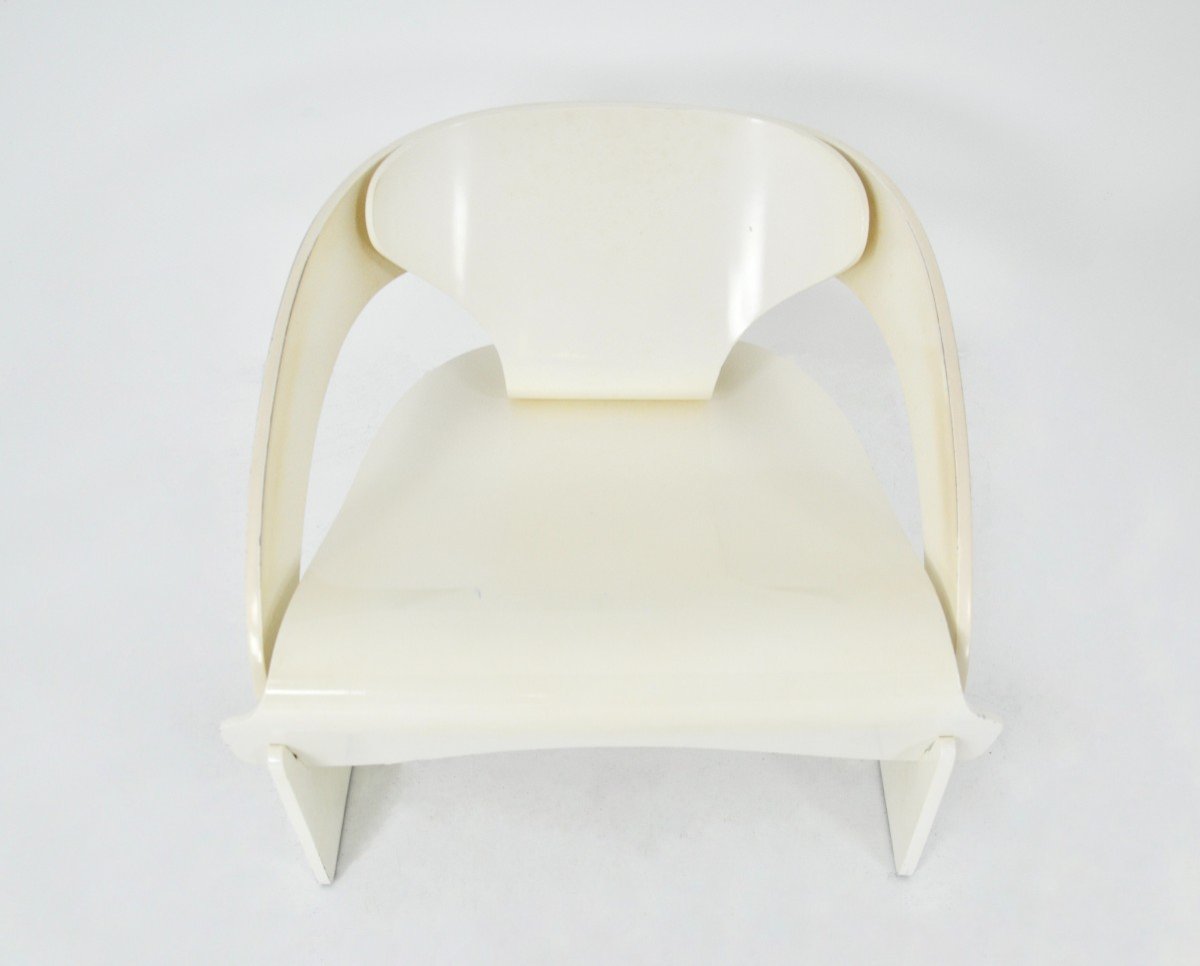 Set Of 2 Model 4801 Armchairs By Joe Colombo For Kartell, 1960s-photo-4