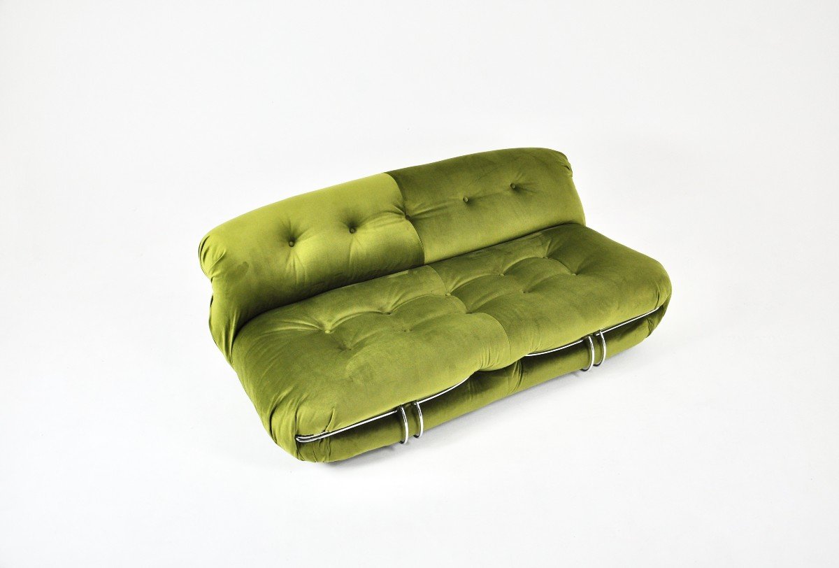 Soriana Sofa By Afra & Tobia Scarpa For Cassina, 1970s-photo-1