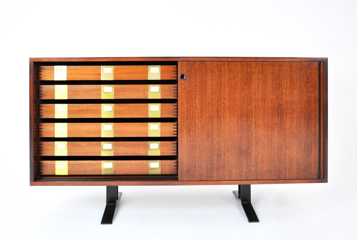 “se3” Sideboard By Osvaldo Borsani For Tecno, Italy, 1960s-photo-5