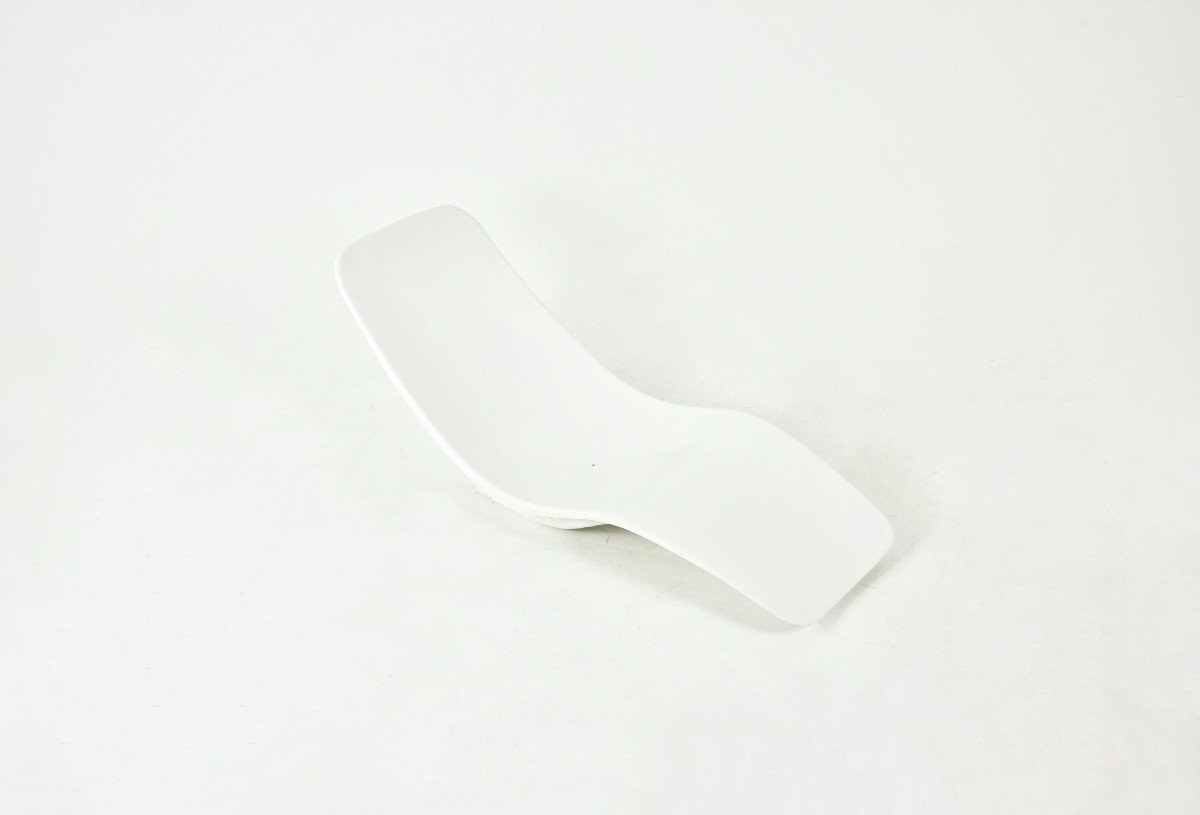 Chaise Longue Eurolax R1 Club Med De Charles Zublena, Années 1960-photo-2