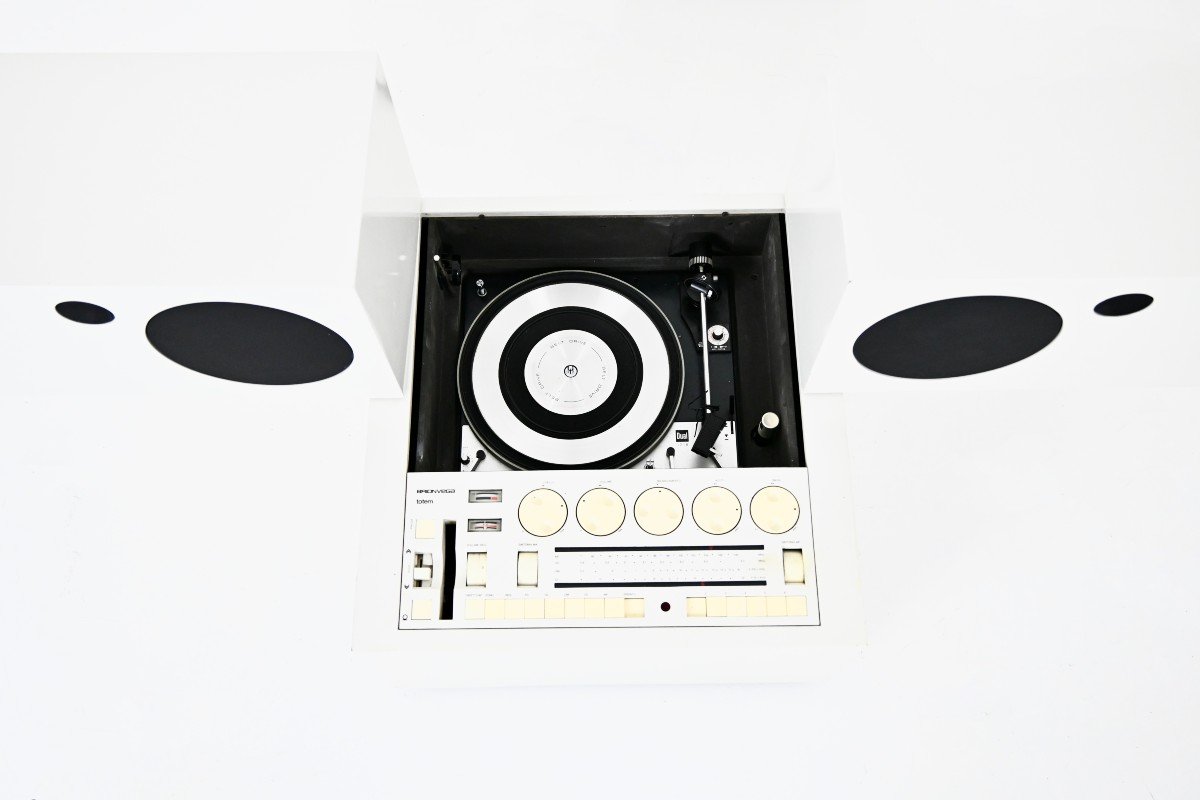 Stereophonic Totem Rr130 Radio By Mario Bellini For Brionvega, 1970s-photo-4