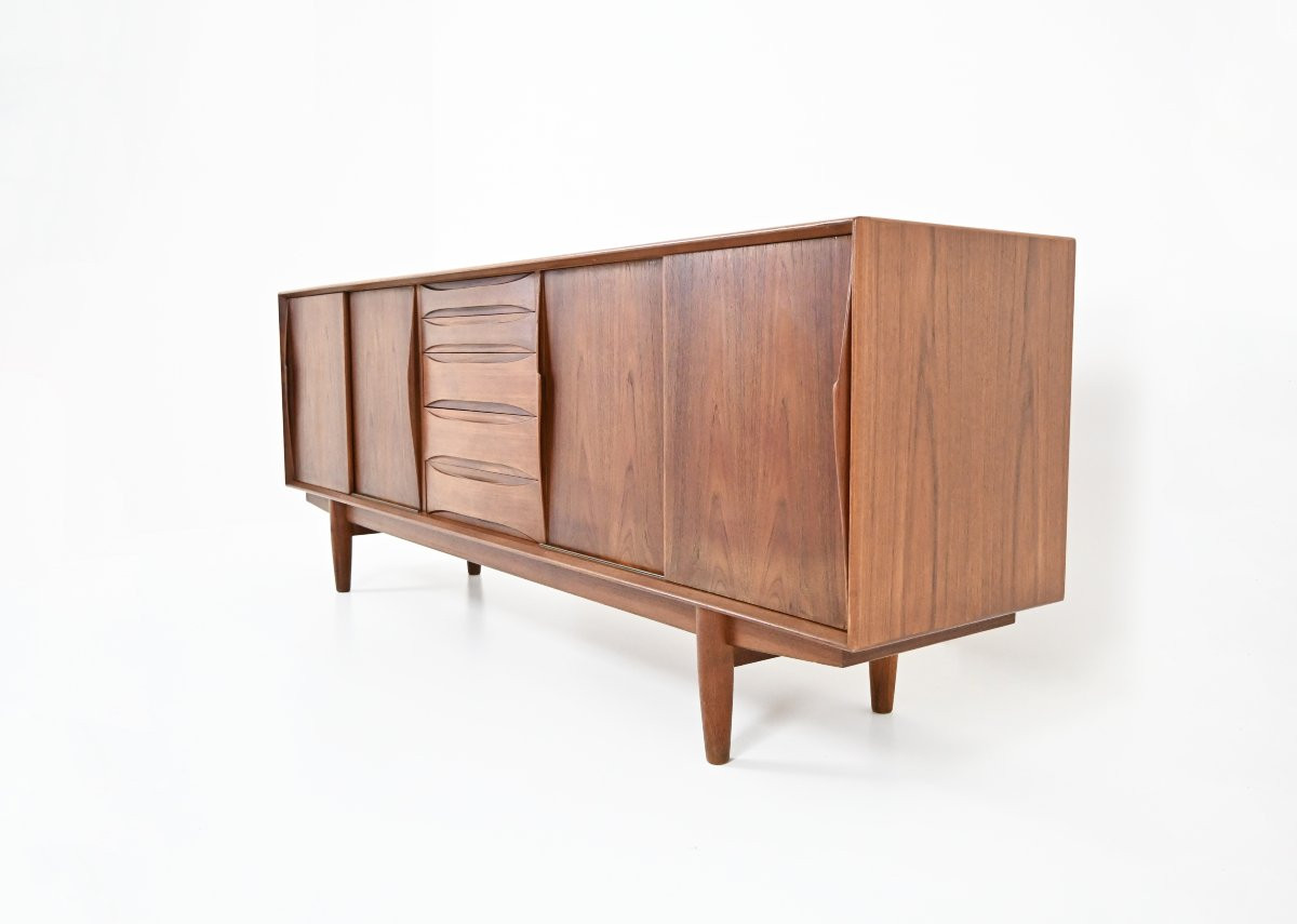 Enfilade Danoise Par Arne Vodder Pour Dyrlund, 1960s-photo-3