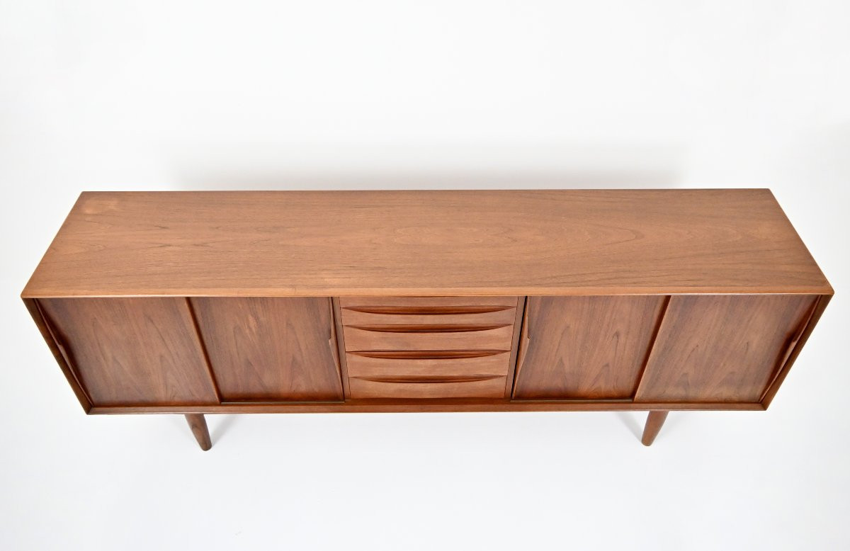 Enfilade Danoise Par Arne Vodder Pour Dyrlund, 1960s-photo-4