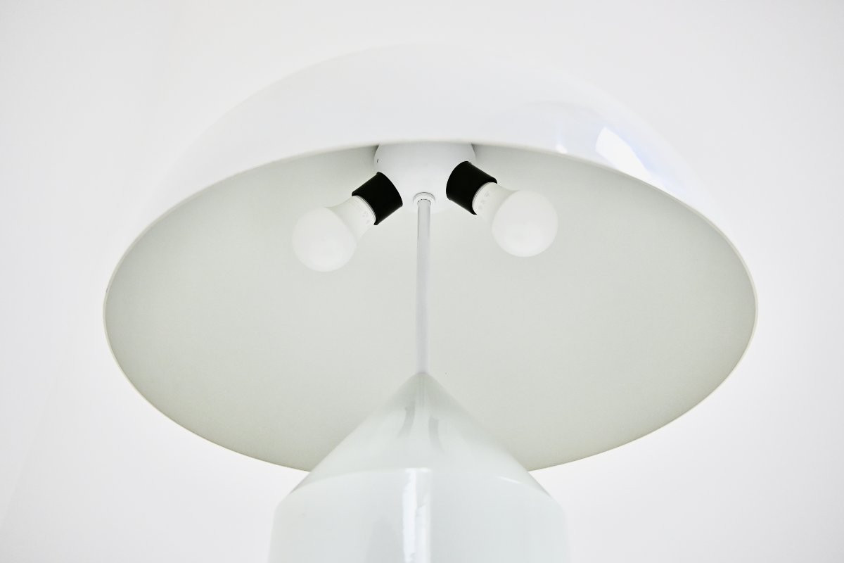 Lampe Atollo De Vico Magistretti Pour Oluce, 1977, 1ère édition-photo-4