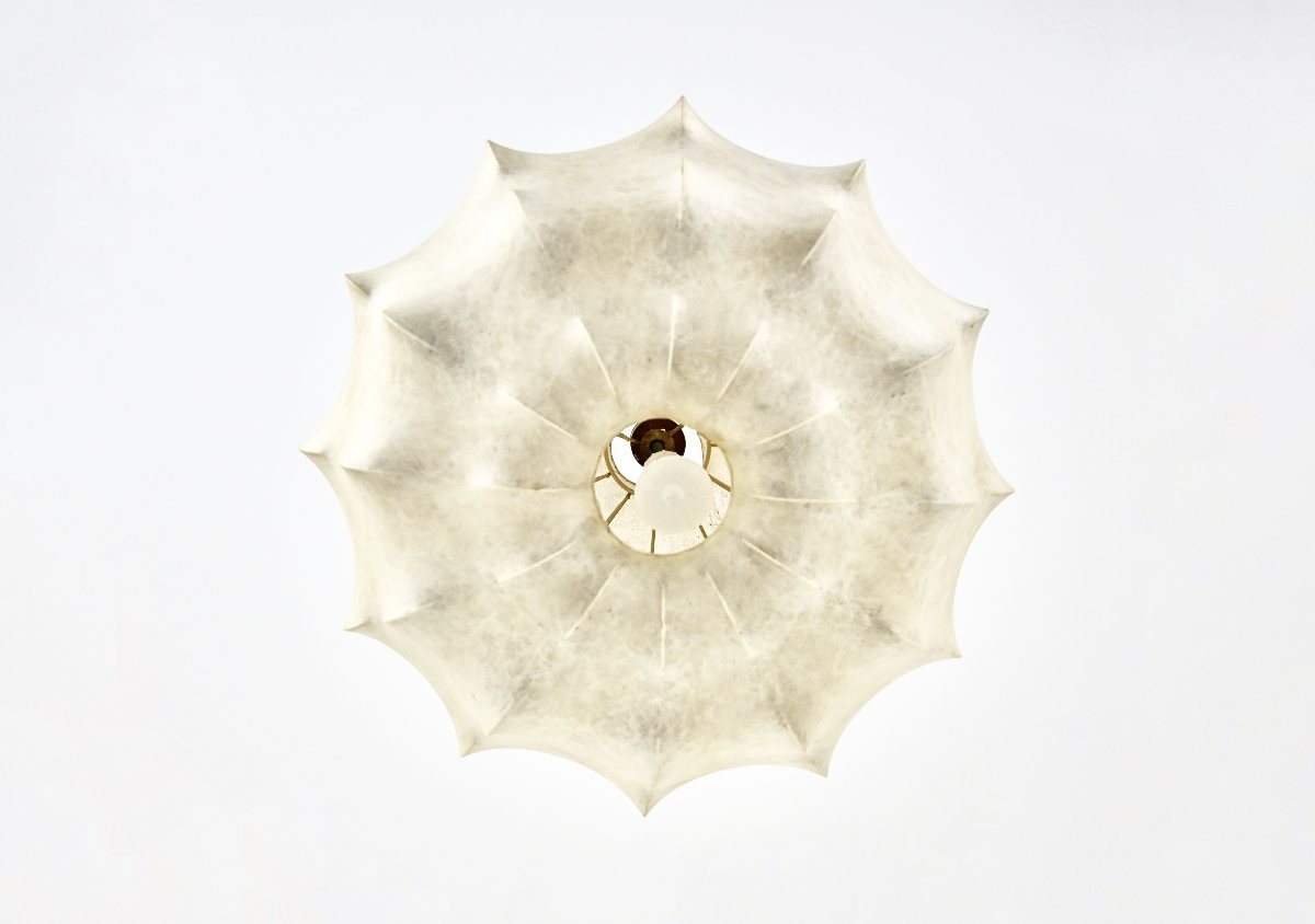 Cocoon Pendant Lamp By Achille & Pier Giacomo Castiglioni For Flos, 1960s-photo-3