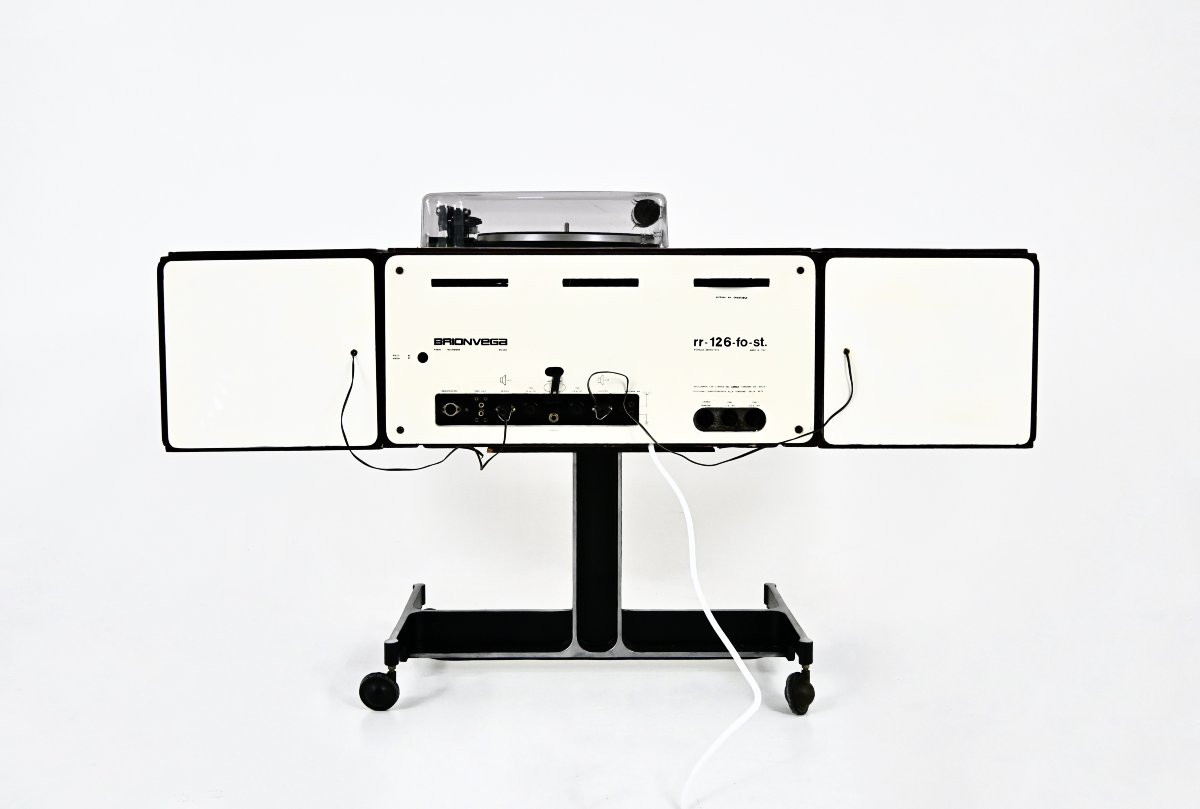 Rr-126 Stereo Radio By Achille & Pier Giacomo Castiglioni For Brionvega, 1960s-photo-4