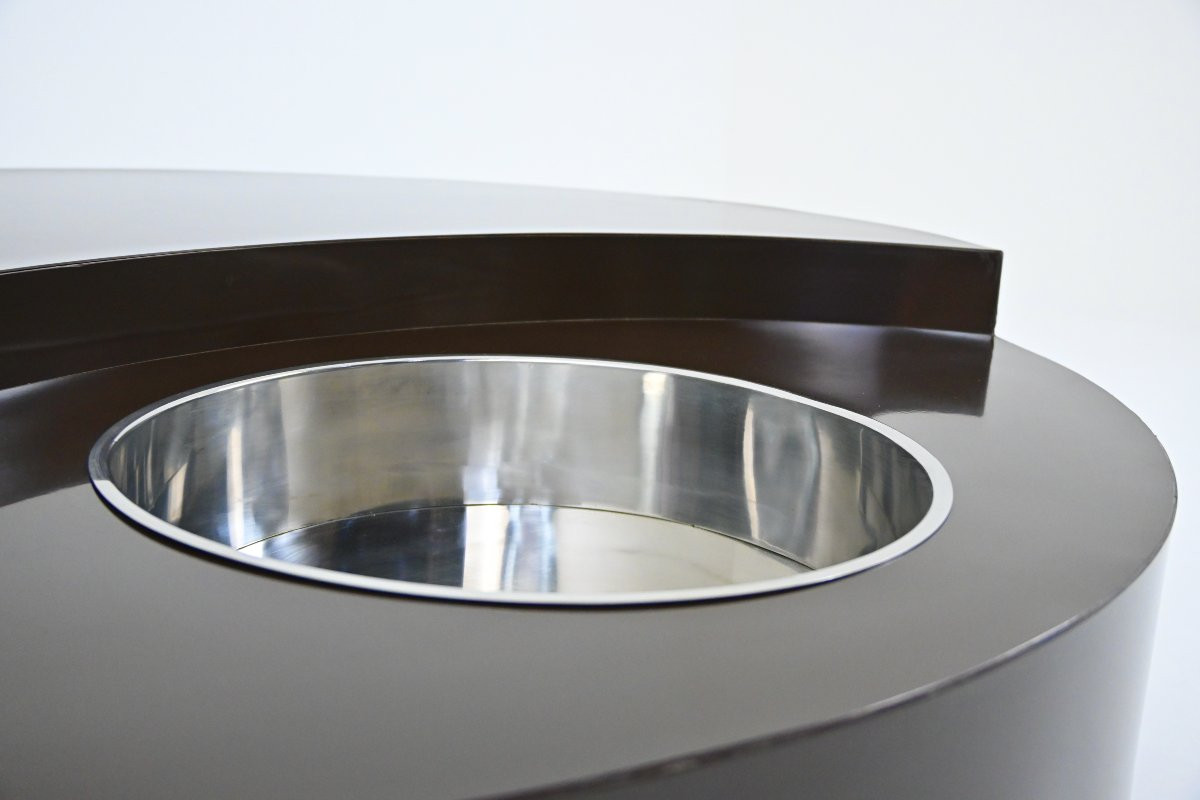 Table Basse « Tgr » Par Willy Rizzo, 1970s-photo-6