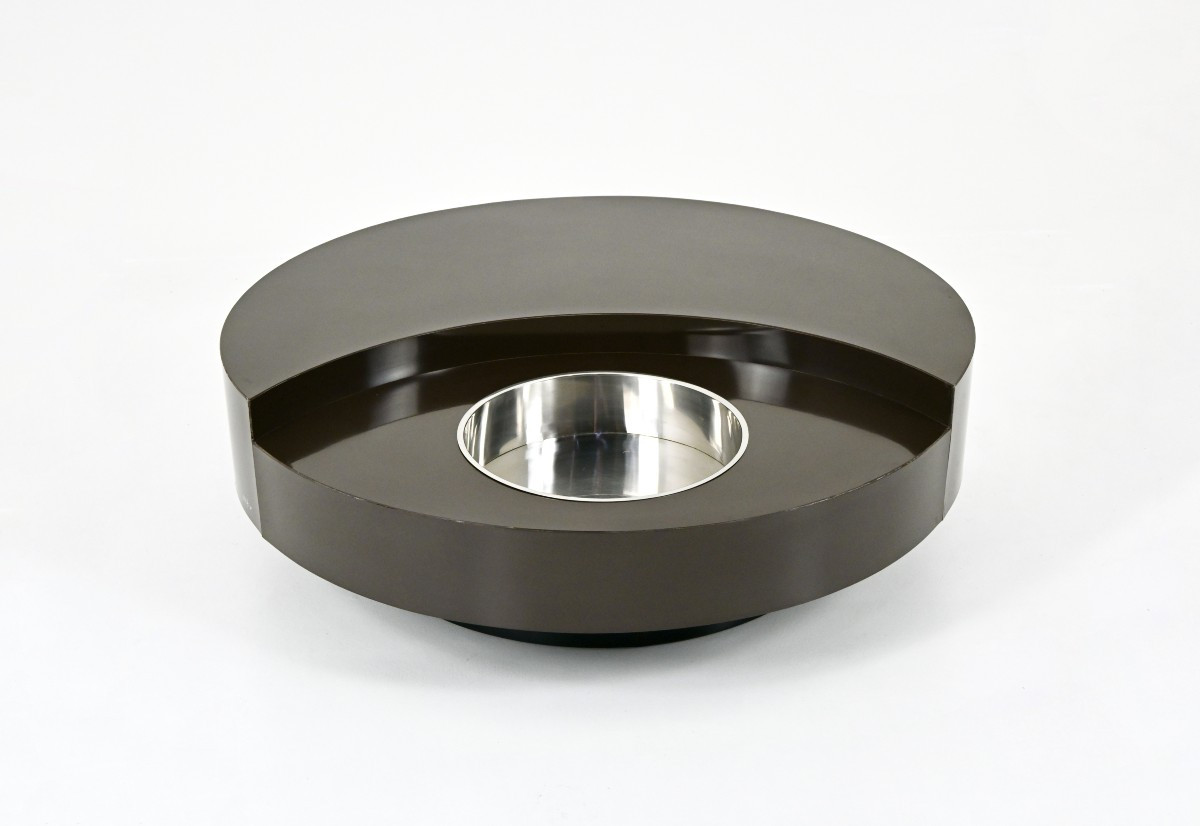 Table Basse « Tgr » Par Willy Rizzo, 1970s