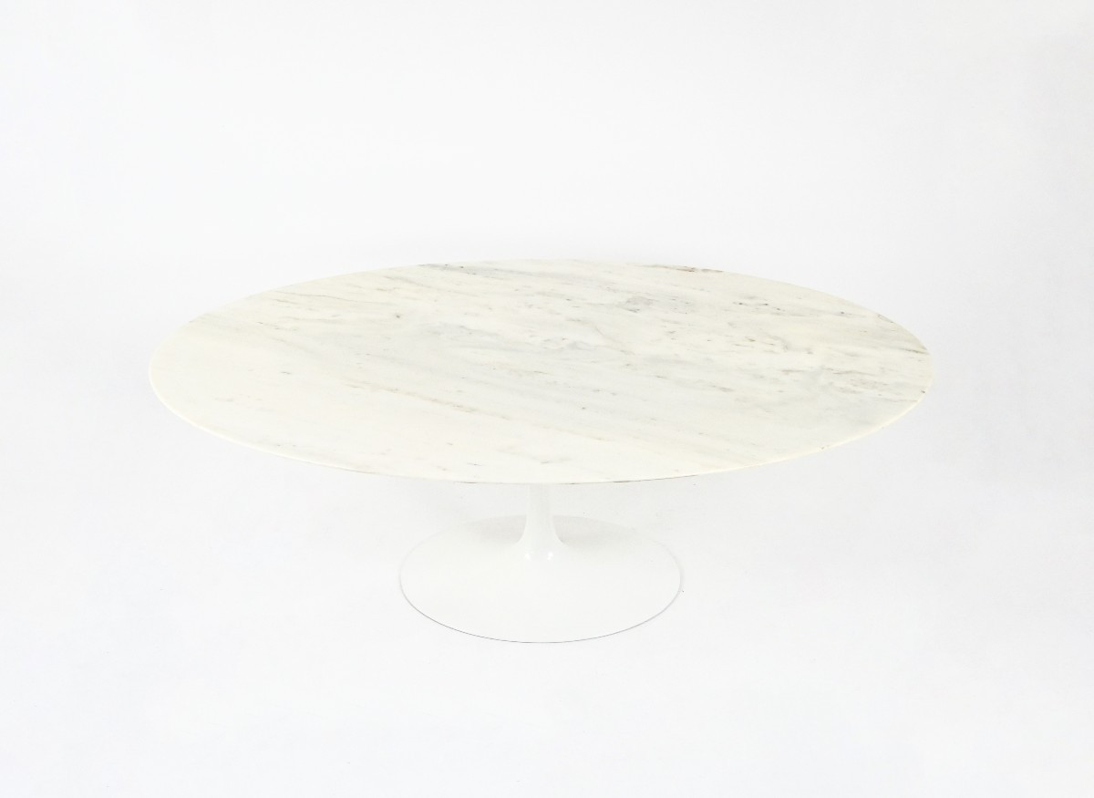 Oval Dining Table By Eero Saarinen For Knoll International, 1960s